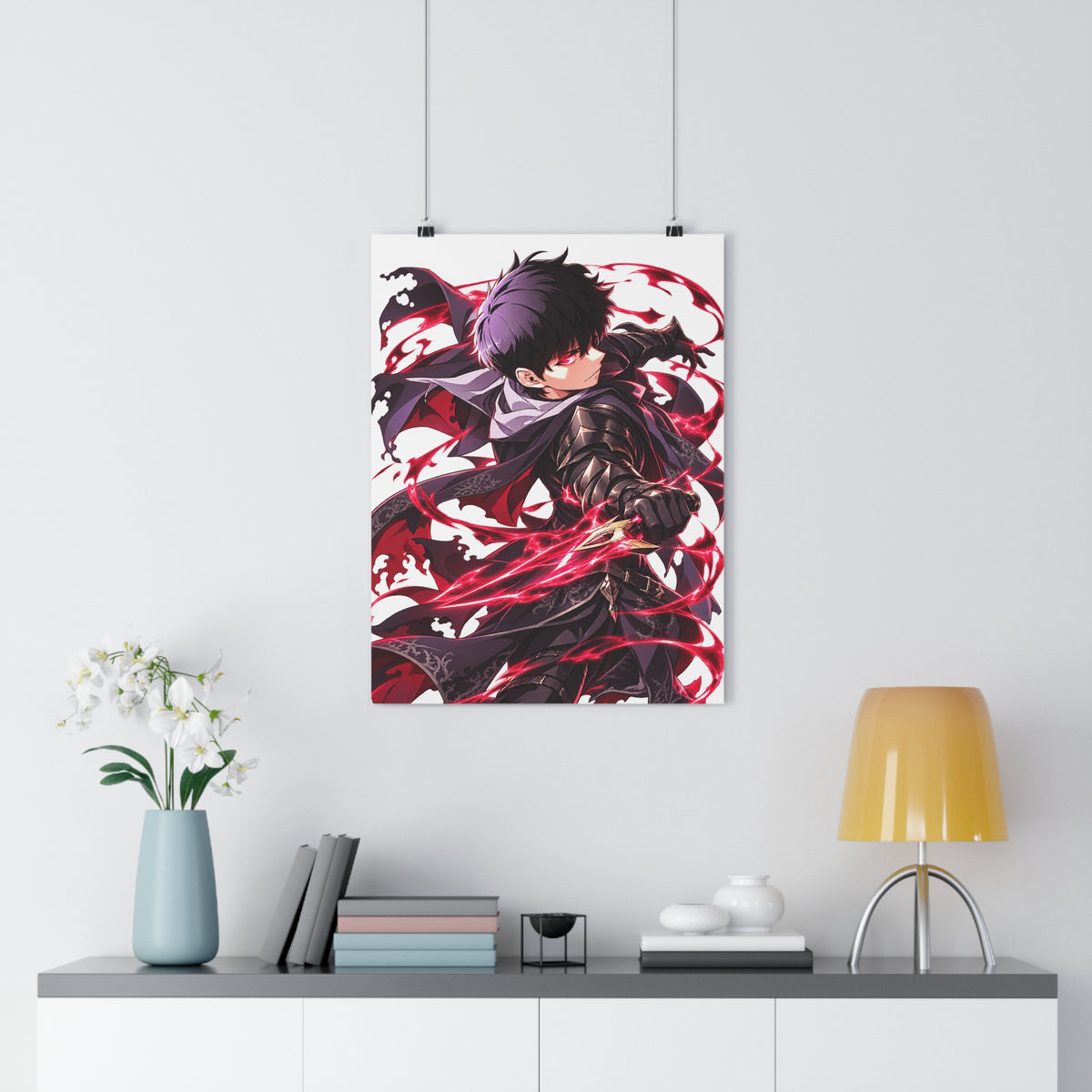 The Reborn Young Lord Is an Assassin Poster – Webtoon Manhwa Wall Art Print