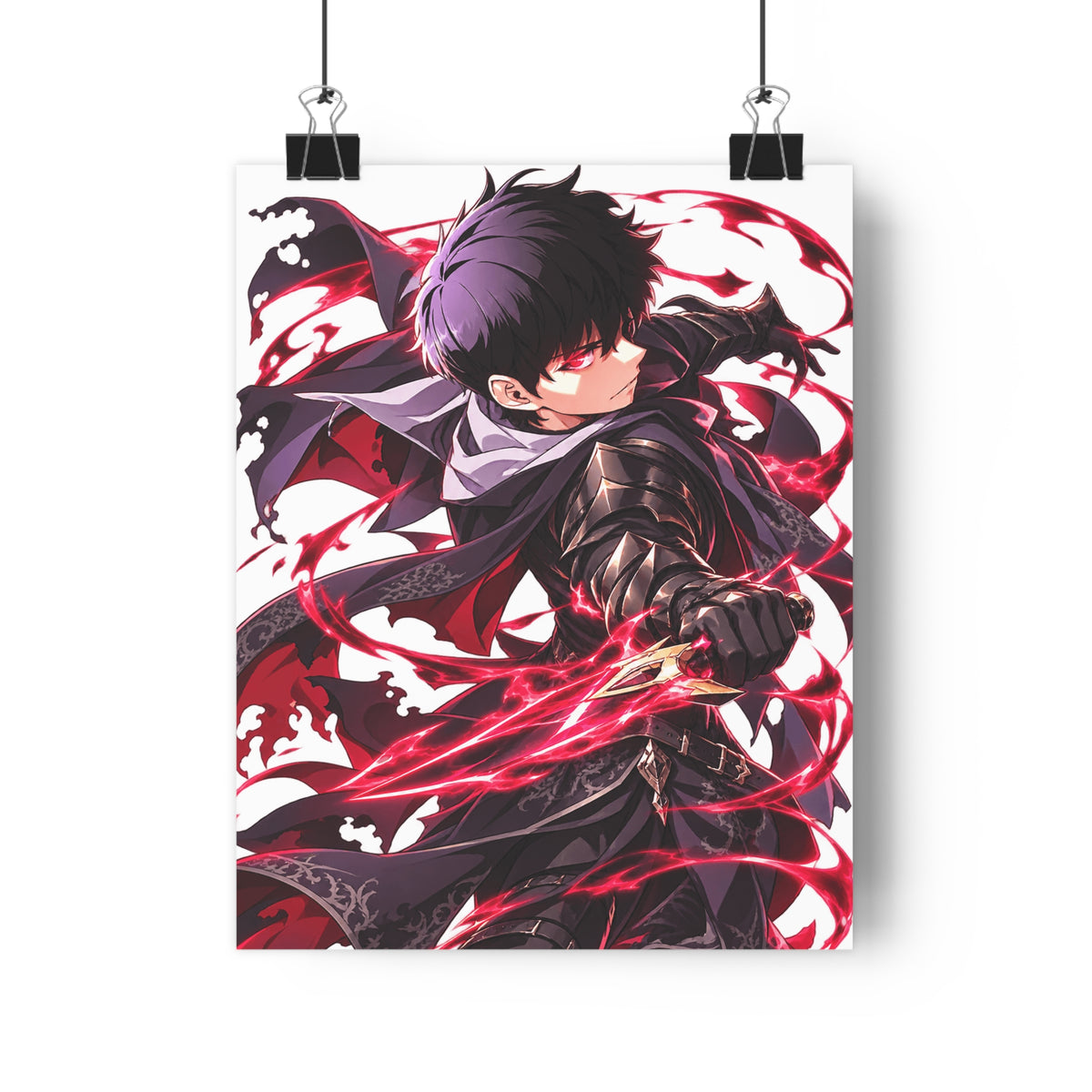 The Reborn Young Lord Is an Assassin Poster – Webtoon Manhwa Wall Art Print