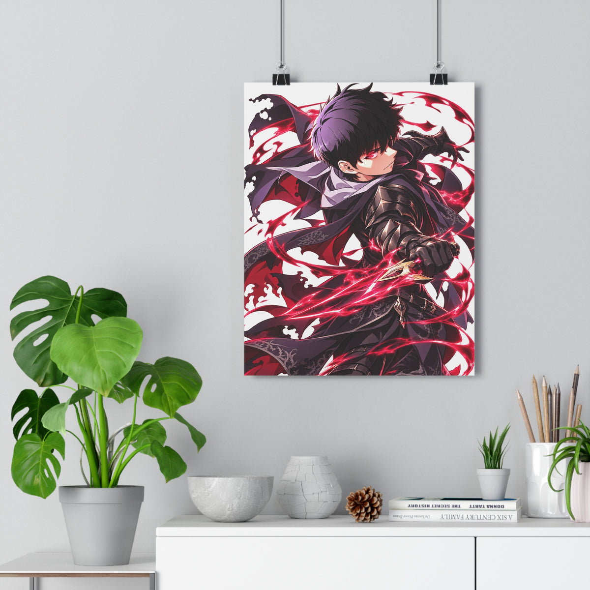 The Reborn Young Lord Is an Assassin Poster – Webtoon Manhwa Wall Art Print