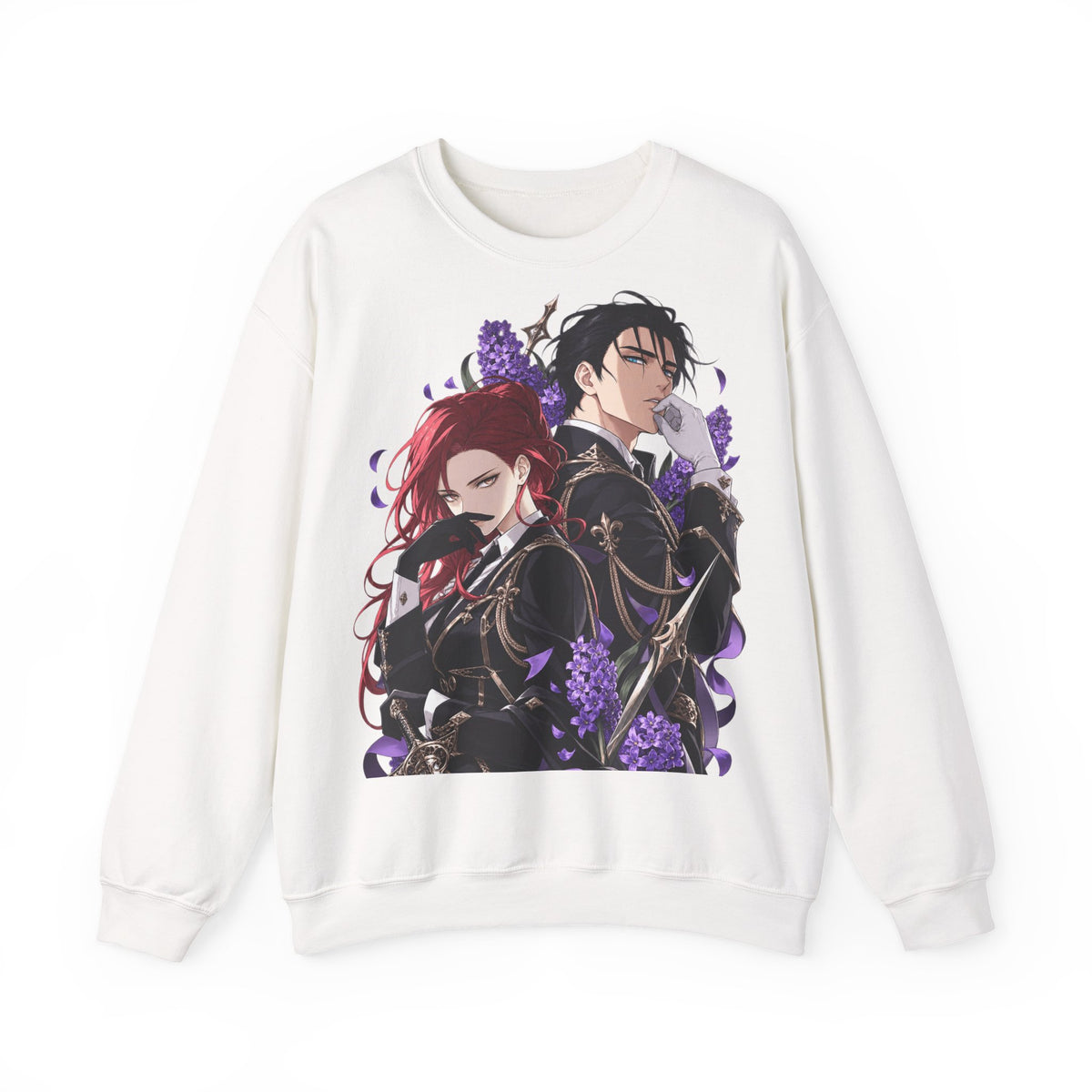 Purple Hyacinth Sweatshirt – Webtoon Manhwa Crewneck