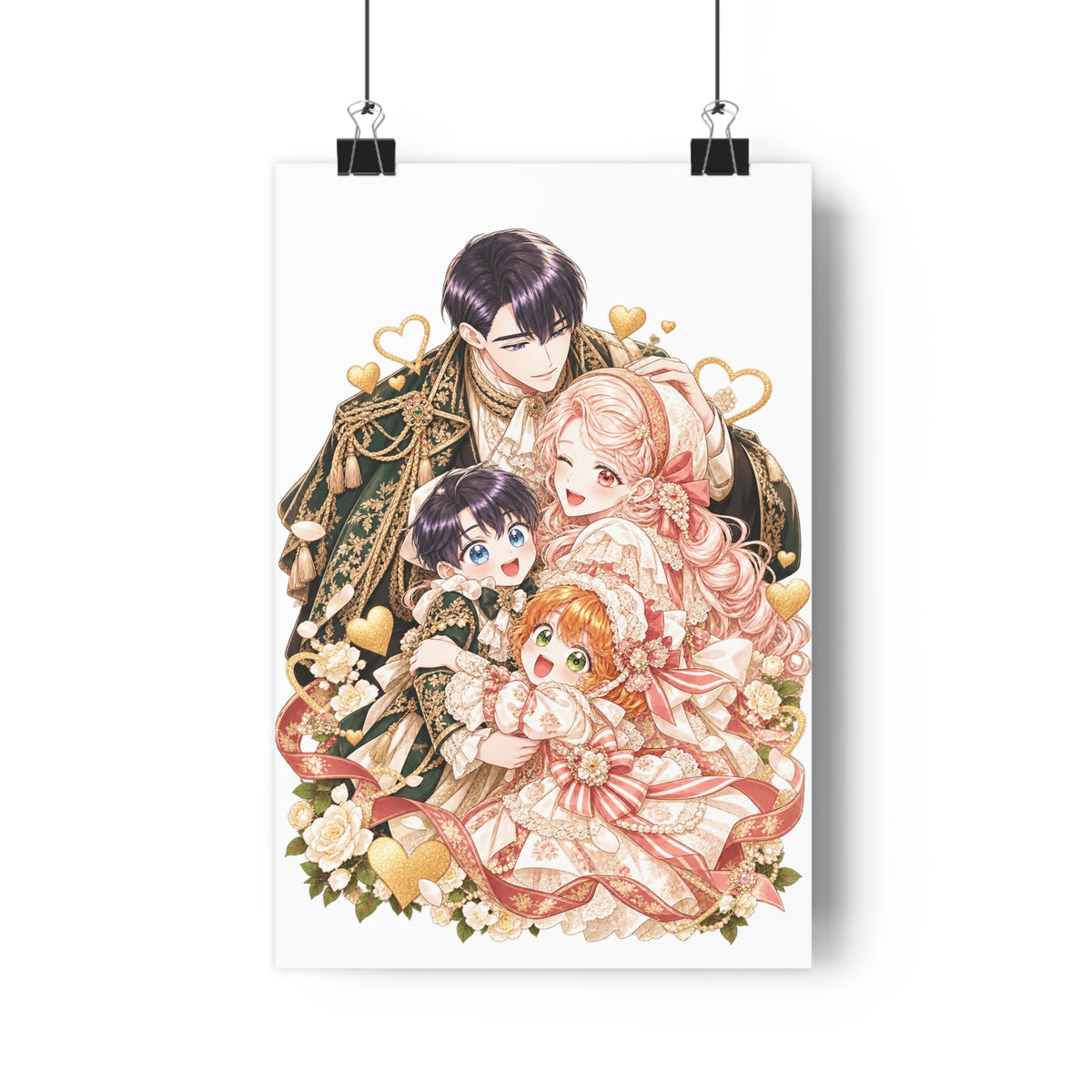 The Beloved Incompetent Stepmom Poster – Webtoon Manhwa Wall Art Print