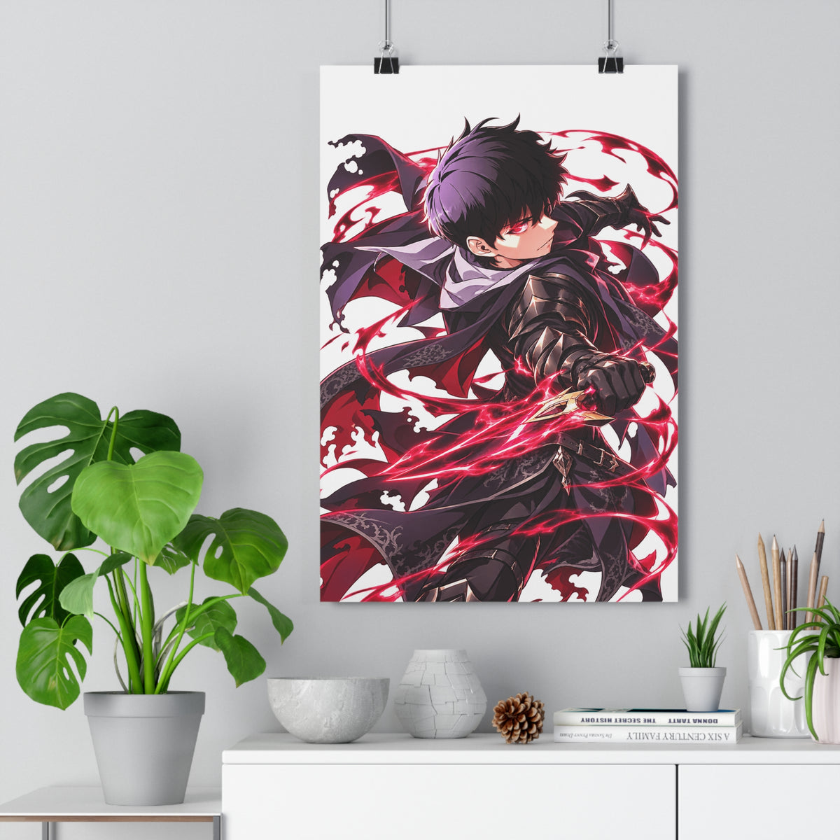 The Reborn Young Lord Is an Assassin Poster – Webtoon Manhwa Wall Art Print