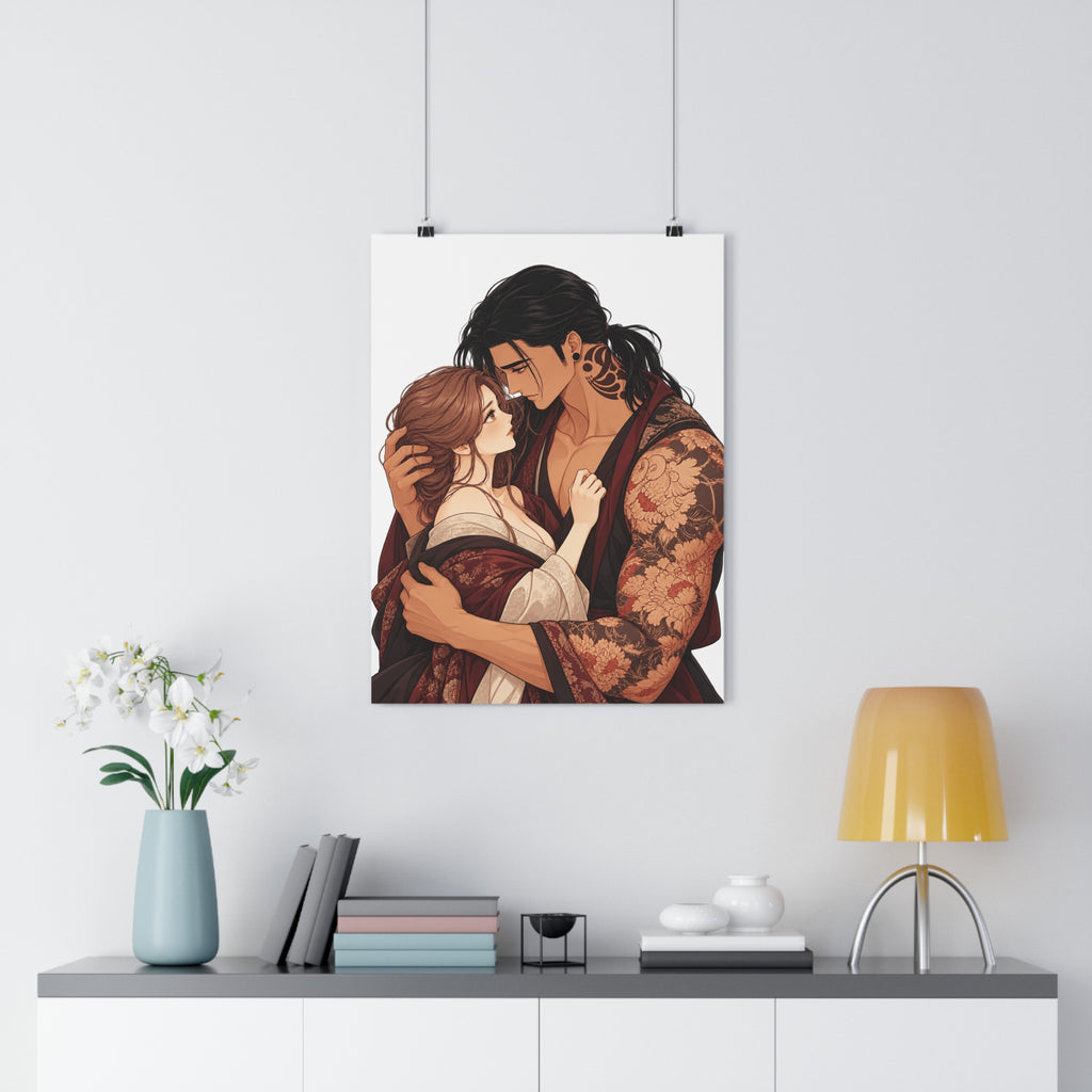 Midnight Poppy Land Poster – Webtoon Manhwa Wall Art Print