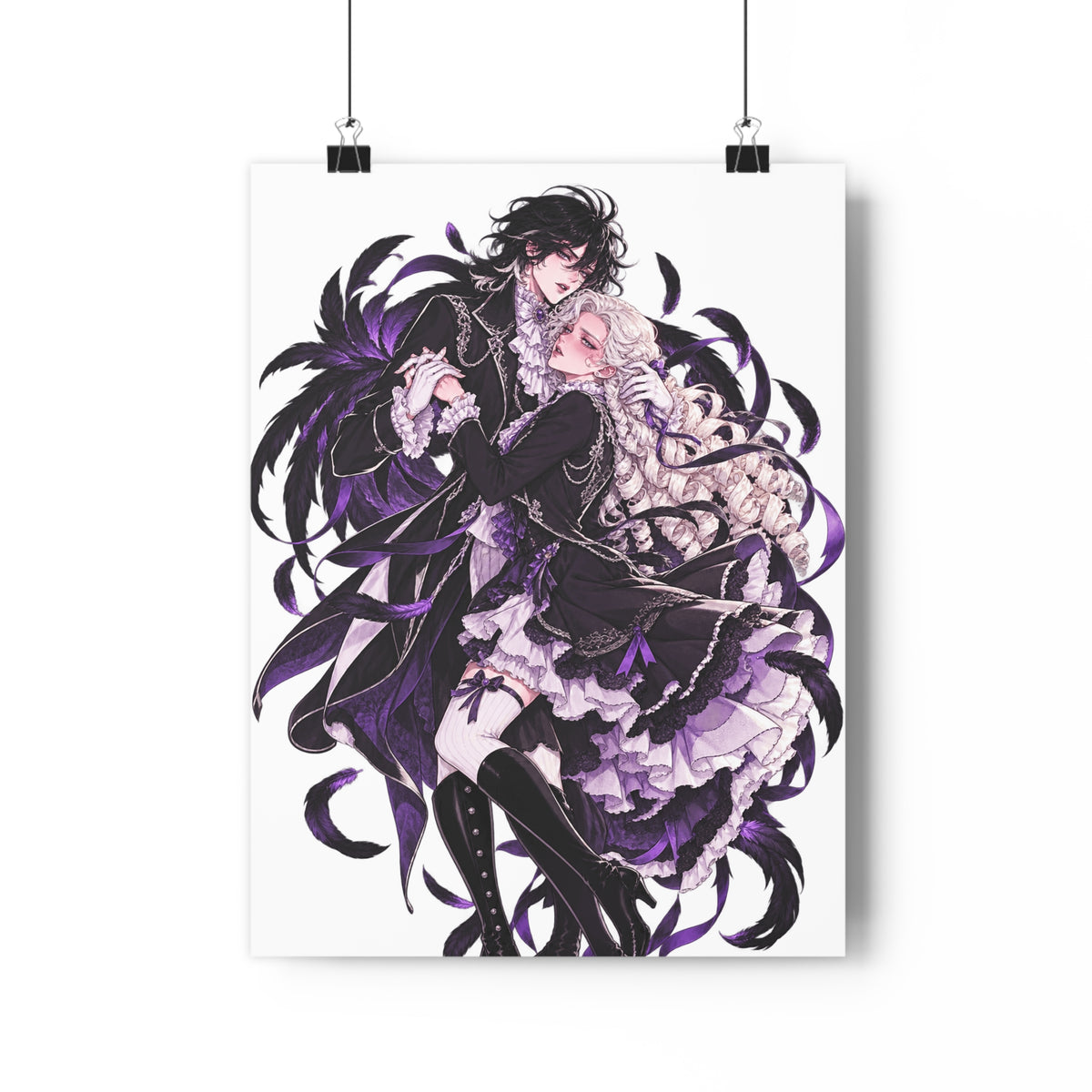 Nevermore Poster – Webtoon Manhwa Wall Art Print