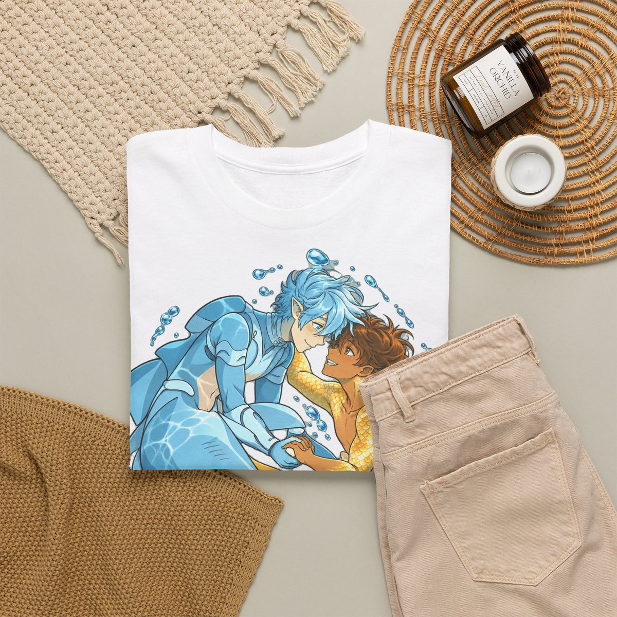 Castle Swimmer T-Shirt – Webtoon Manhwa Graphic Tee