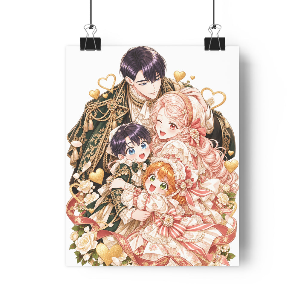 The Beloved Incompetent Stepmom Poster – Webtoon Manhwa Wall Art Print