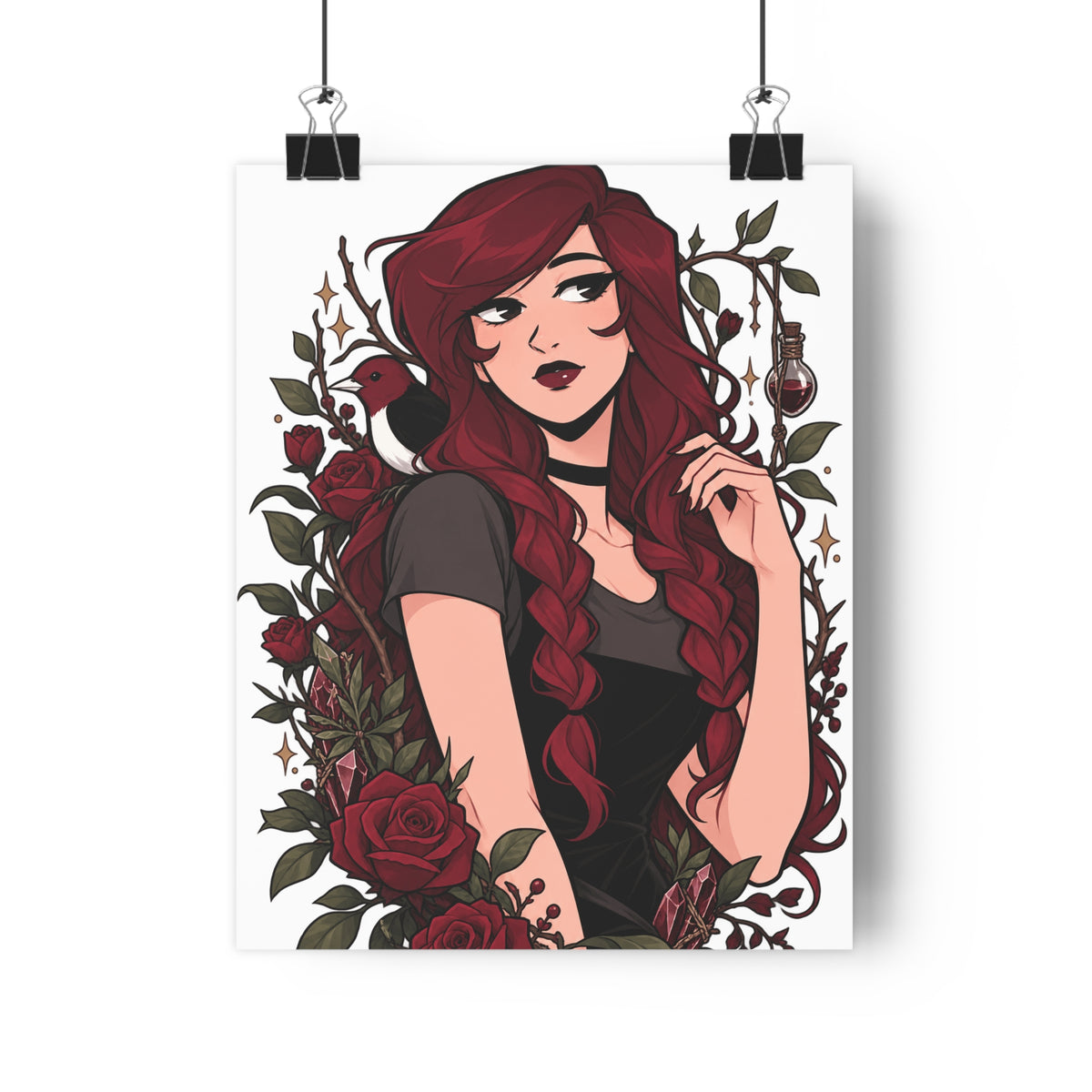 Muted Poster – Webtoon Manhwa Wall Art Print