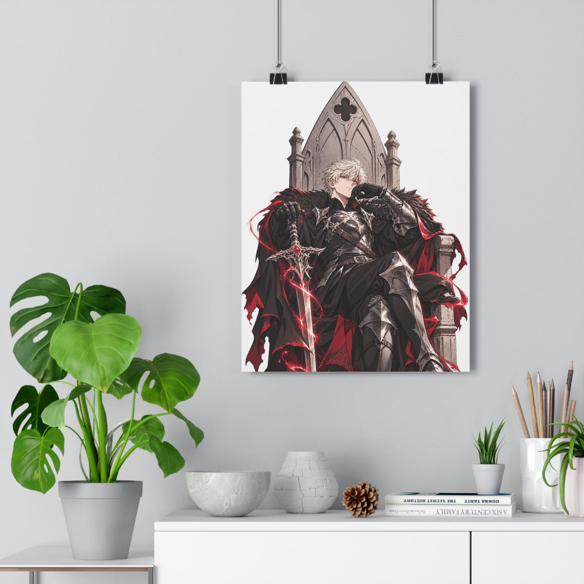 The Regressed Mercenary Has a Plan Poster – Webtoon Manhwa Wall Art Print