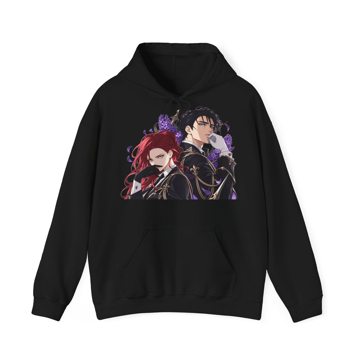 Purple Hyacinth Hoodie – Webtoon Manhwa Pullover Hoodie
