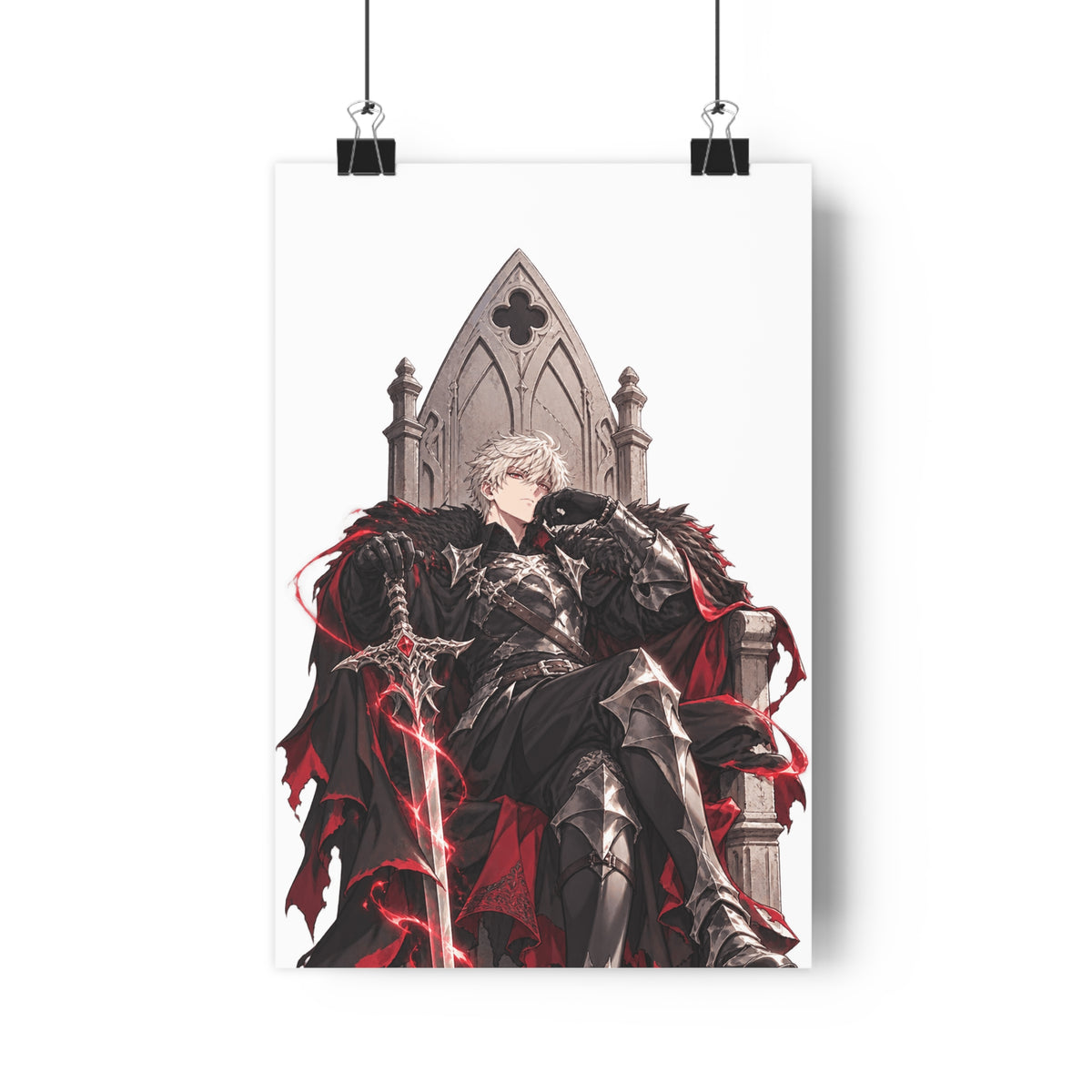 The Regressed Mercenary Has a Plan Poster – Webtoon Manhwa Wall Art Print