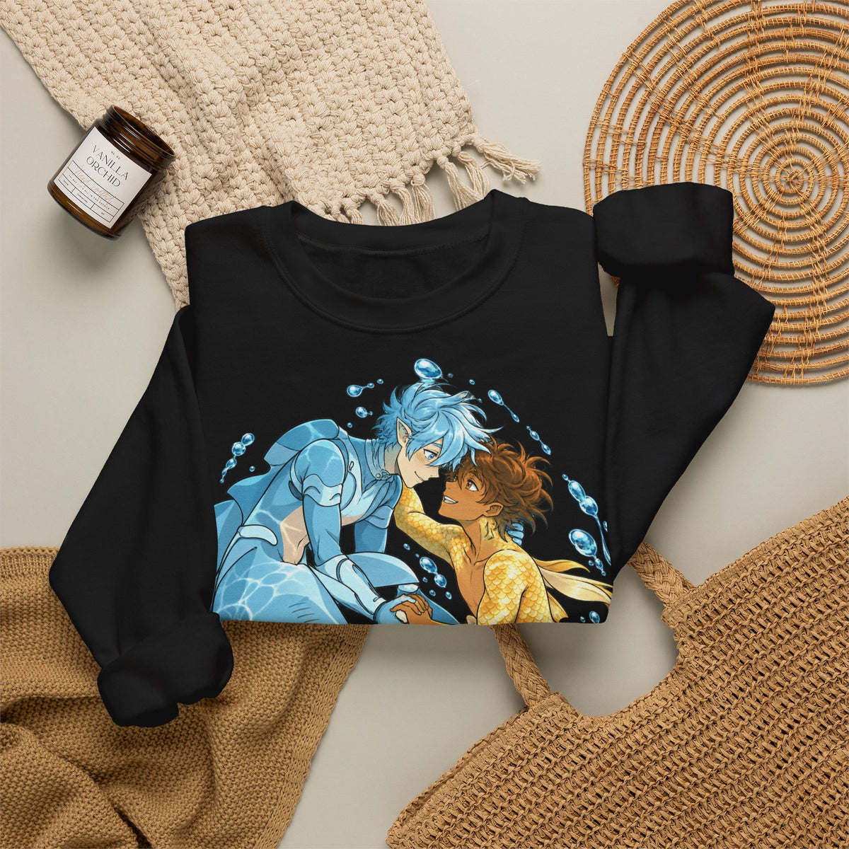 Castle Swimmer Sweatshirt – Siren & Kappa