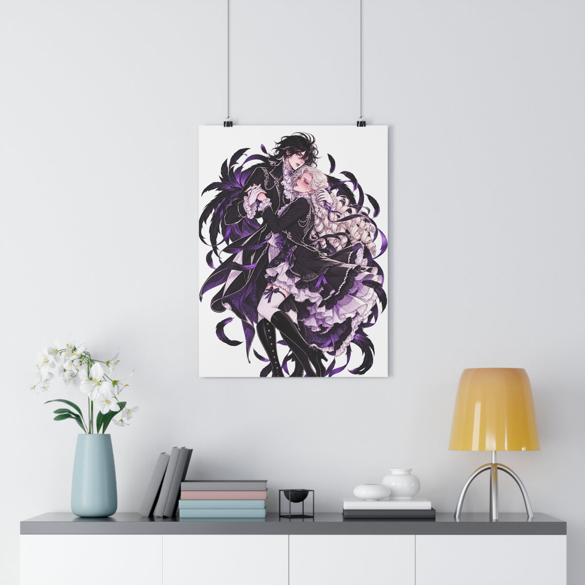 Nevermore Poster – Webtoon Manhwa Wall Art Print