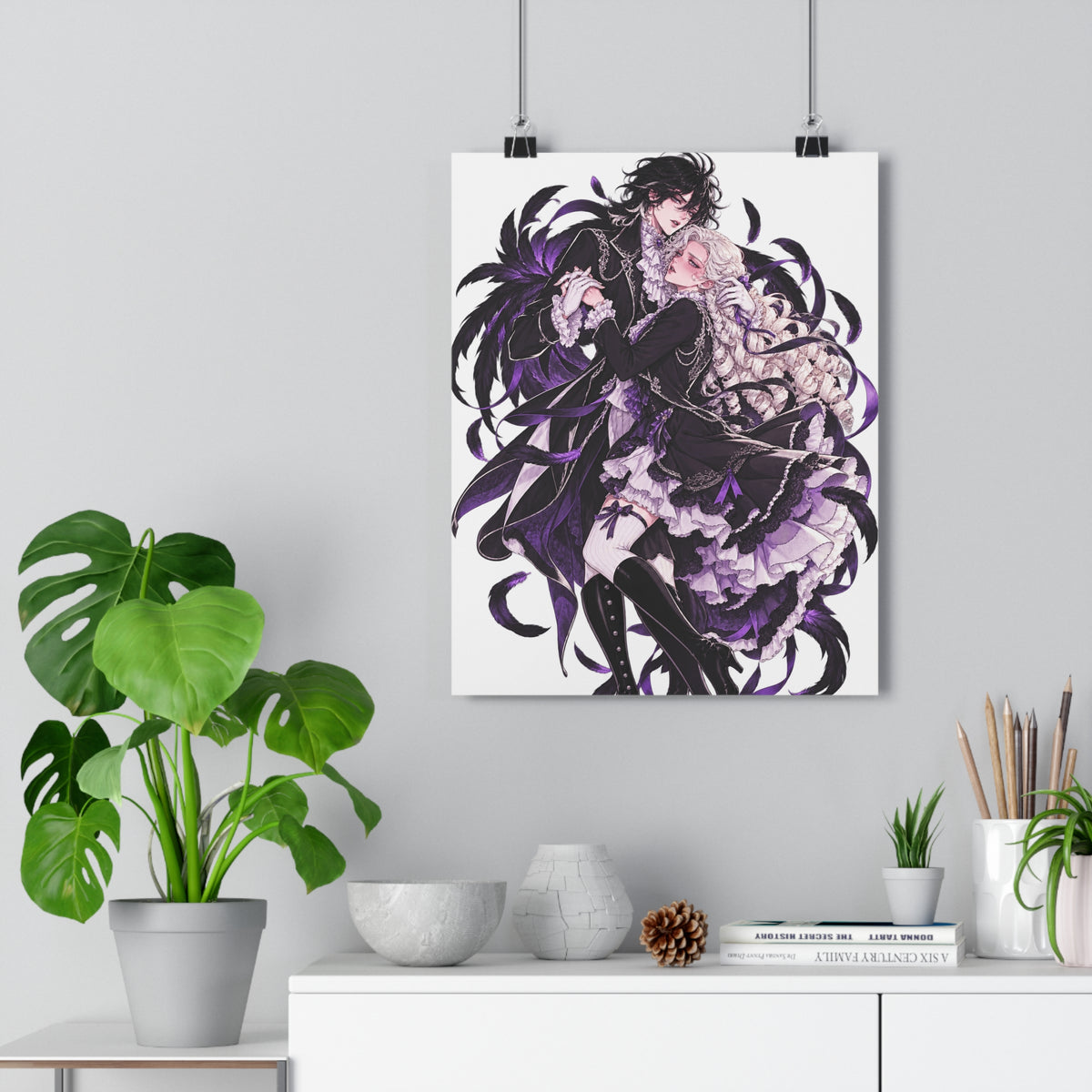 Nevermore Poster – Webtoon Manhwa Wall Art Print