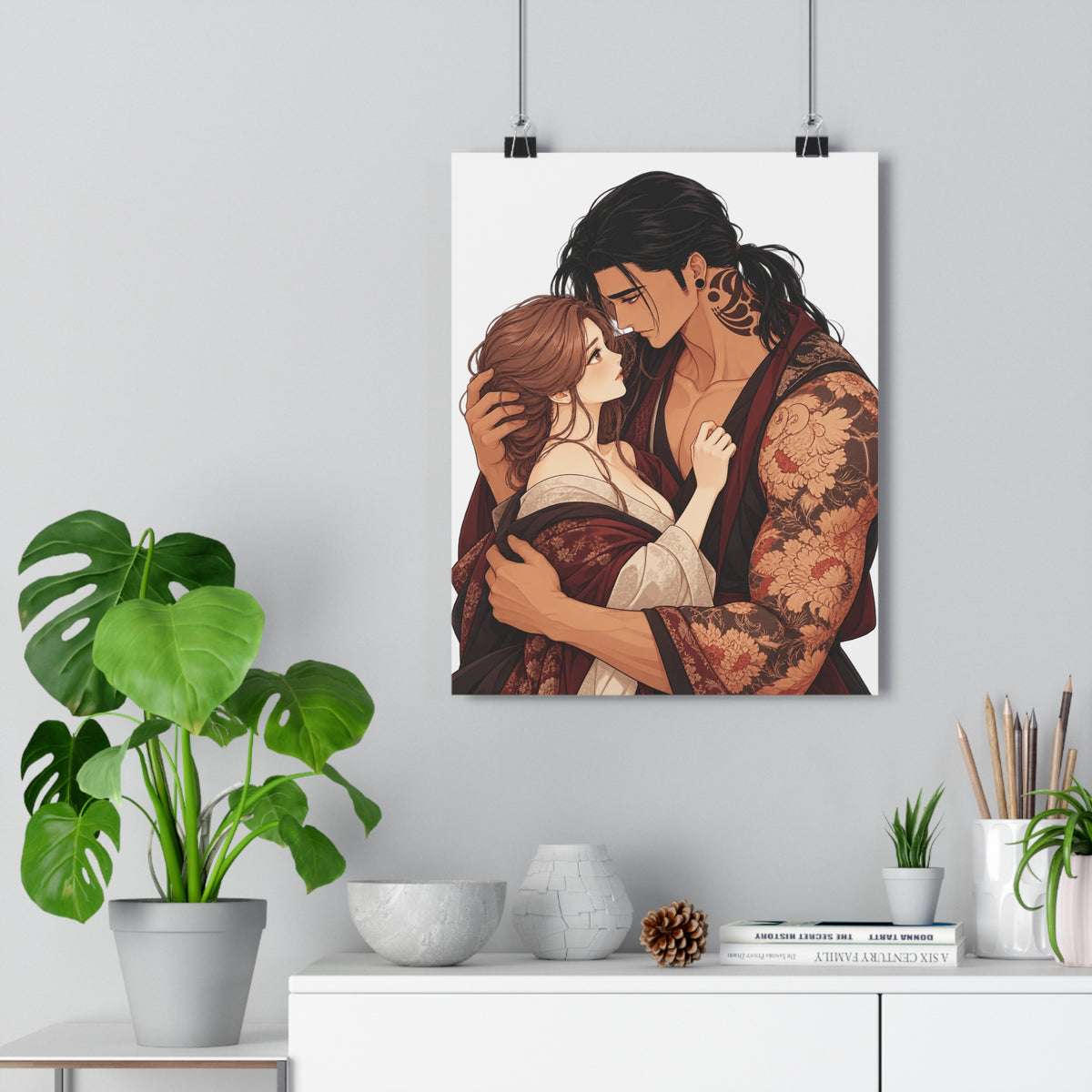 Midnight Poppy Land Poster – Webtoon Manhwa Wall Art Print