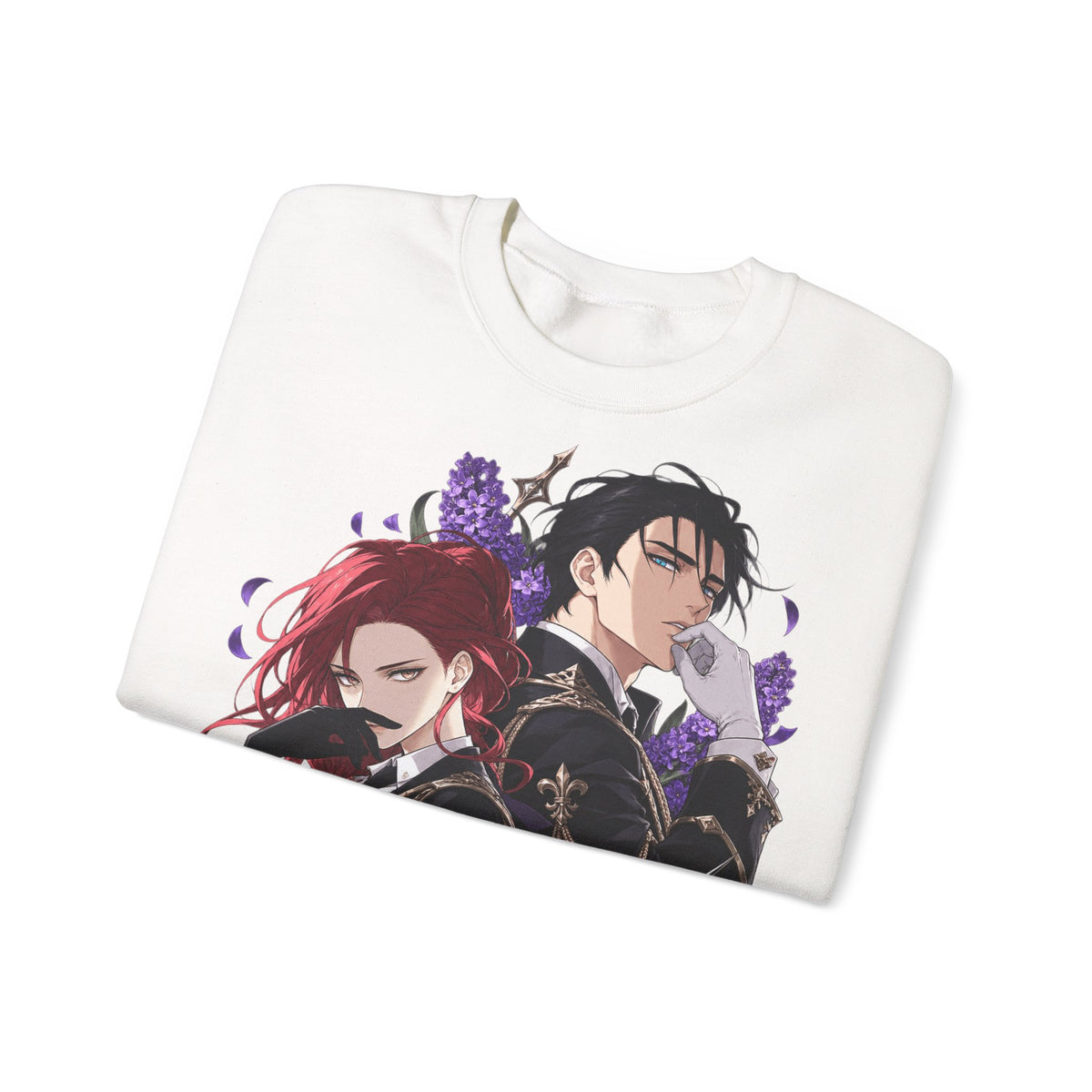 Purple Hyacinth Sweatshirt – Webtoon Manhwa Crewneck
