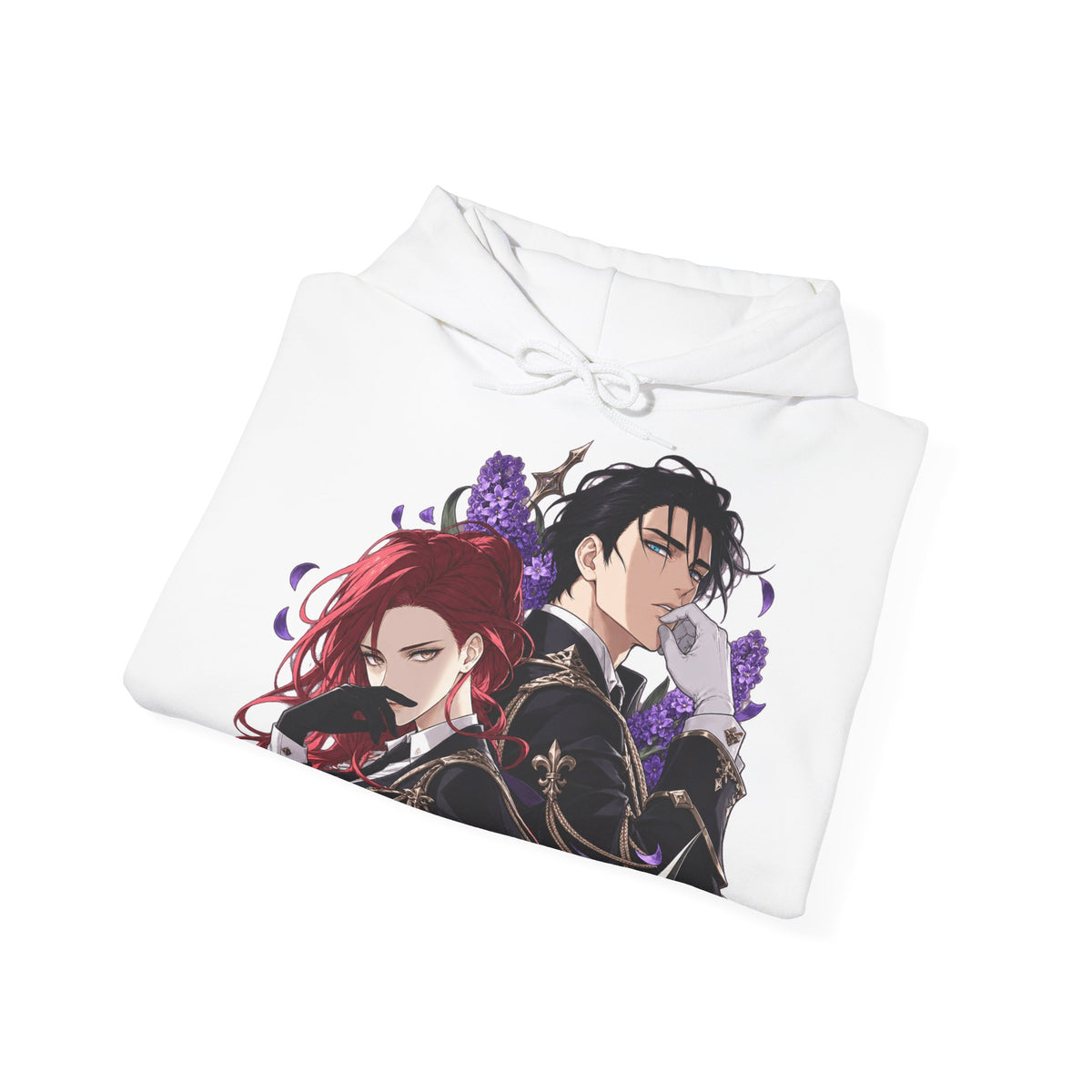 Purple Hyacinth Hoodie – Webtoon Manhwa Pullover Hoodie