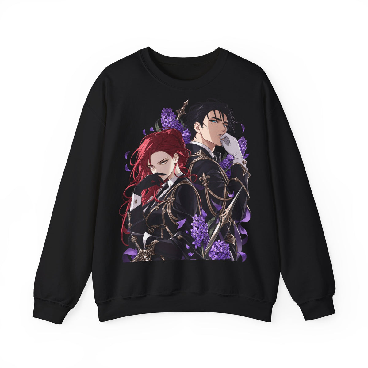 Purple Hyacinth Sweatshirt – Webtoon Manhwa Crewneck