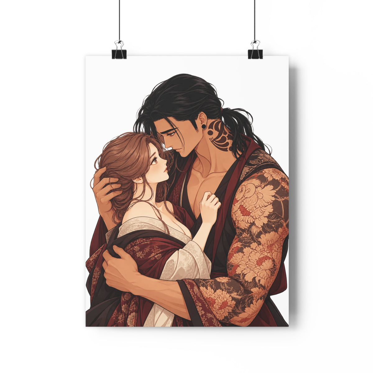 Midnight Poppy Land Poster – Webtoon Manhwa Wall Art Print