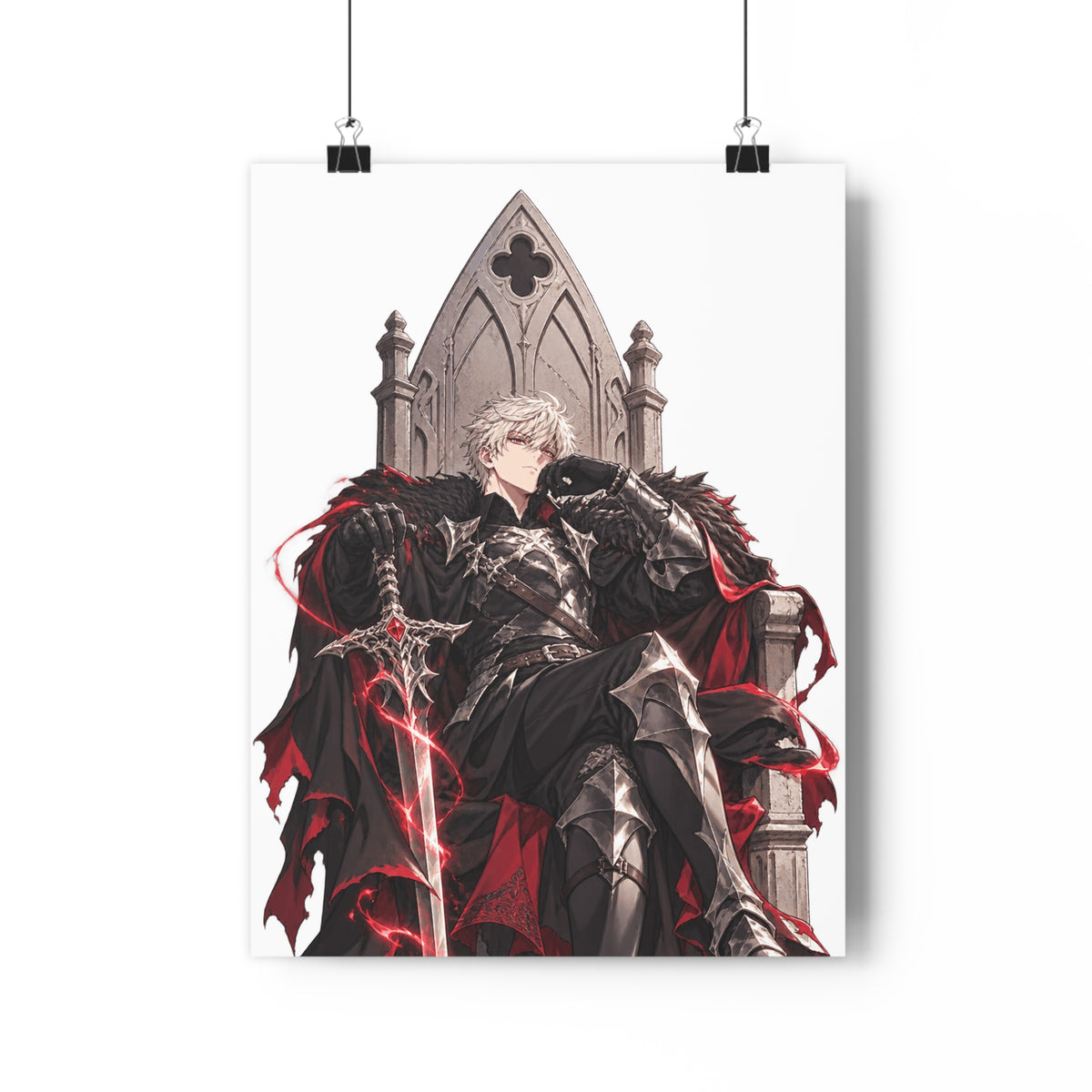 The Regressed Mercenary Has a Plan Poster – Webtoon Manhwa Wall Art Print