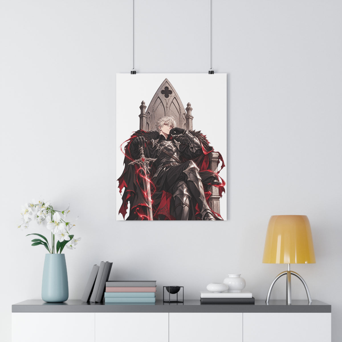 The Regressed Mercenary Has a Plan Poster – Webtoon Manhwa Wall Art Print