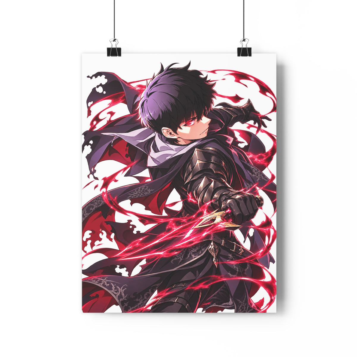 The Reborn Young Lord Is an Assassin Poster – Webtoon Manhwa Wall Art Print