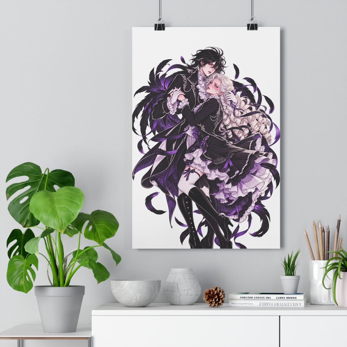 Nevermore Poster – Webtoon Manhwa Wall Art Print