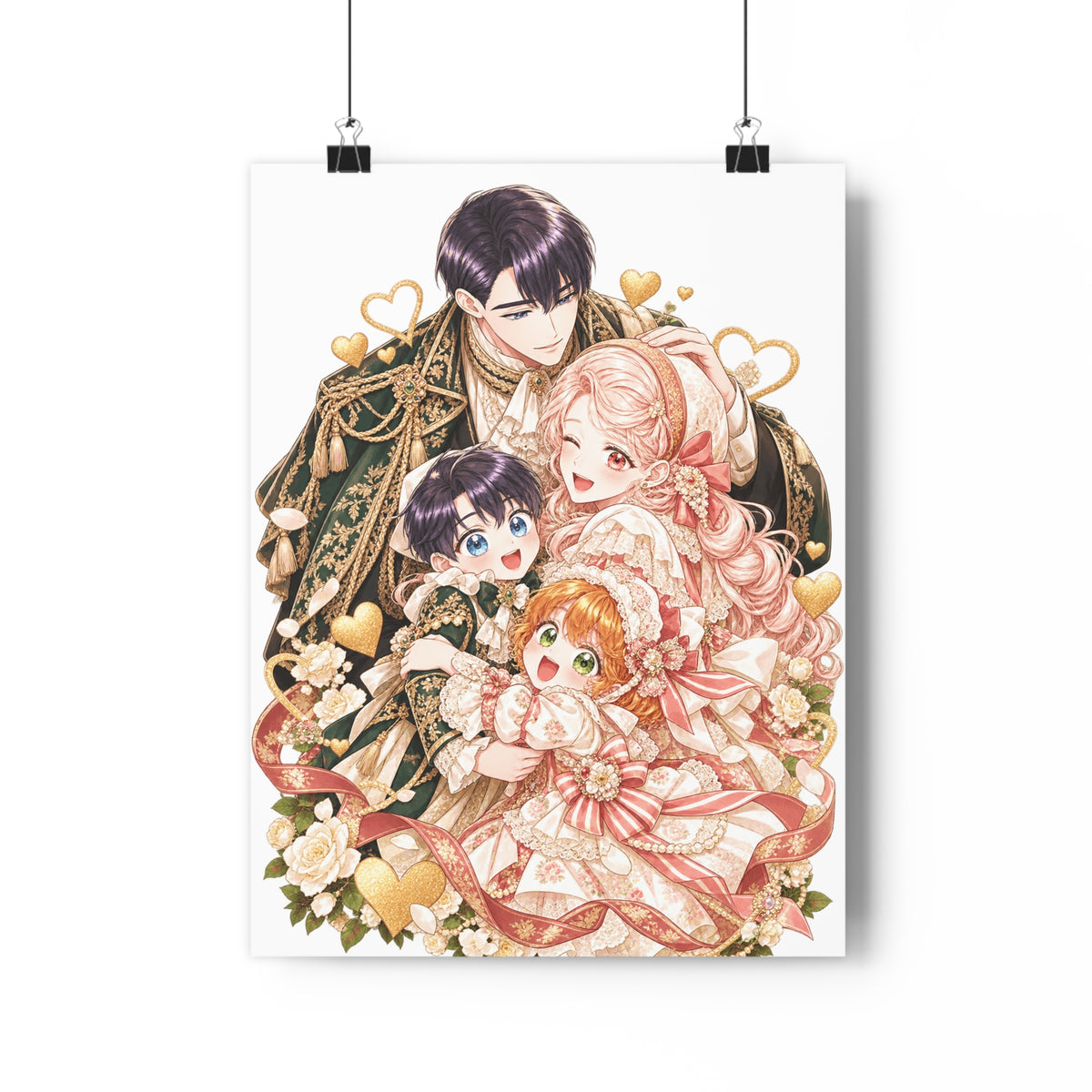 The Beloved Incompetent Stepmom Poster – Webtoon Manhwa Wall Art Print