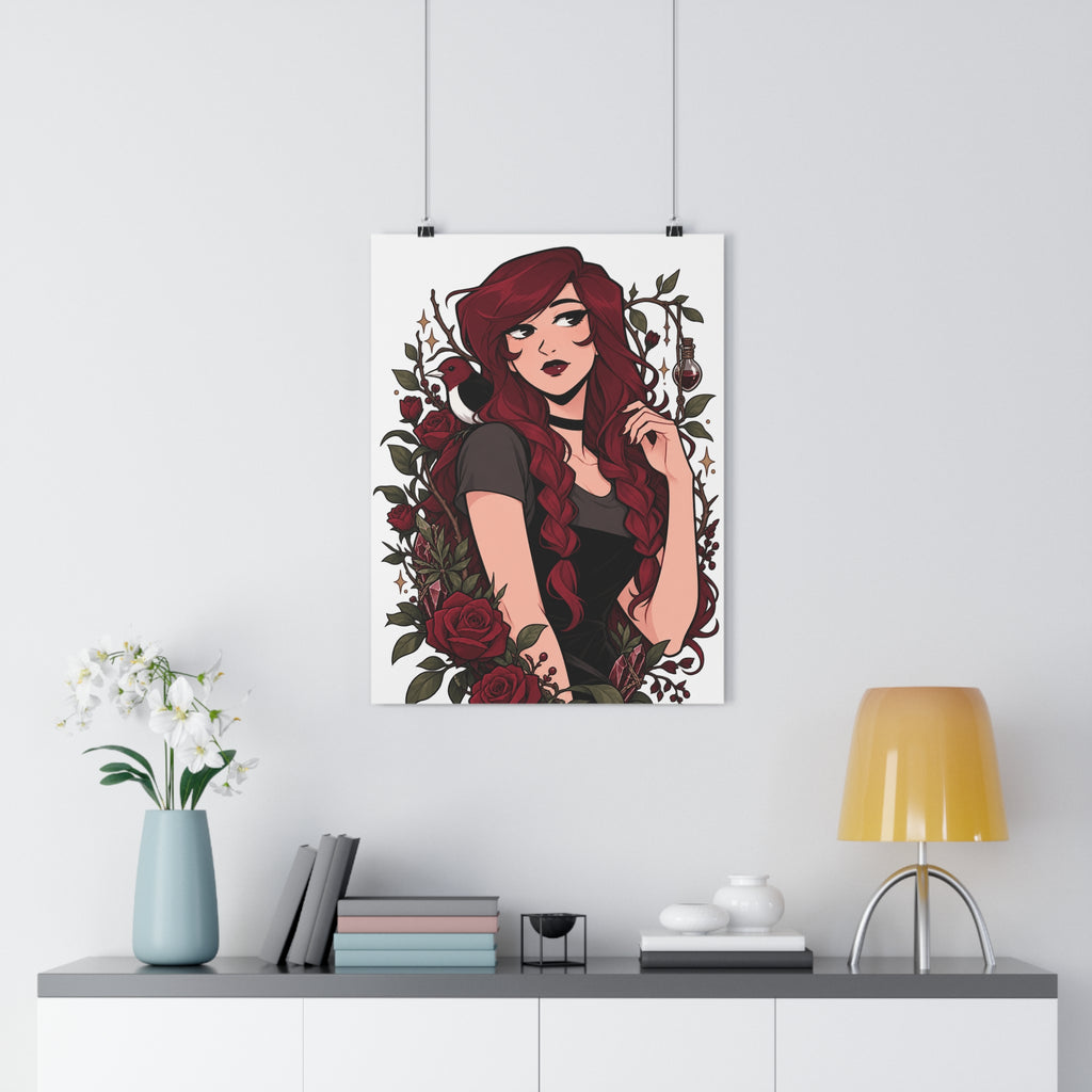 Muted Poster – Webtoon Manhwa Wall Art Print