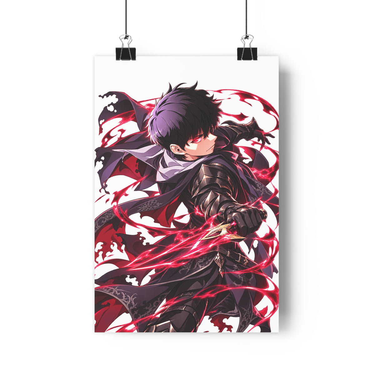The Reborn Young Lord Is an Assassin Poster – Webtoon Manhwa Wall Art Print
