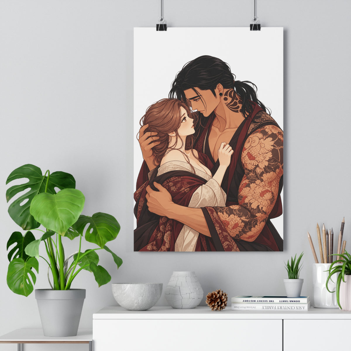 Midnight Poppy Land Poster – Webtoon Manhwa Wall Art Print
